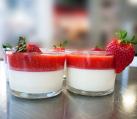 Panna Cotta aux fraises