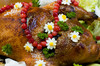 Recette de Poulet grille aux canneberges er Goji