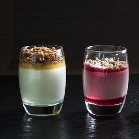 Verrine sur ardoise
